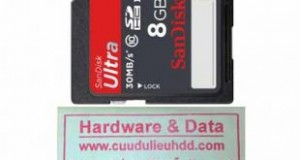 khôi phục thẻ nhớ SD 8GB