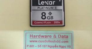 Cứu dữ liệu thẻ nhớ lexar bị format