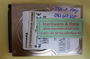 Phục hồi dữ liệu Toshiba 320GB