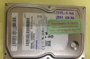 Phục hồi dữ liệu ổ cứng Samsung 500GB