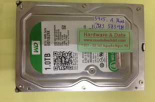 Cứu dữ liệu ổ cứng Western 1TB