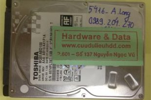 Lấy lại dữ liệu ổ cứng Toshiba 1TB Bad Sector