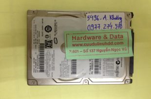 Cứu dữ liệu ổ cứng Fujitsu 320GB chết cơ