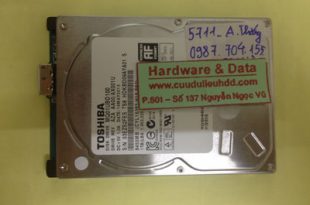 Cứu dữ liệu ổ cứng Toshiba 1TB