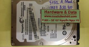 Khôi phục dữ liệu ổ cứng Seagate 320GB