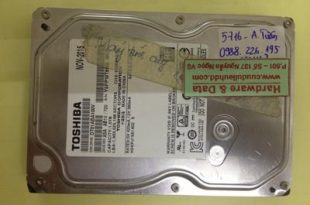 Phục hồi dữ liệu ổ cứng Toshiba 1TB