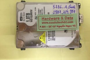 Phục hồi dữ liệu ổ cứng Western 1TB