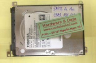 Khôi phục dữ liệu ổ cứng Toshiba 1TB