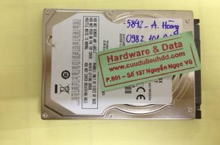 Phục hồi dữ liệu ổ cứng Toshiba 500GB