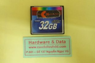 Recover thẻ nhớ 32GB