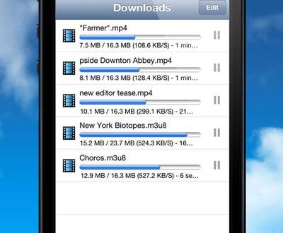 Phần mềm tải video về iphone, ipad