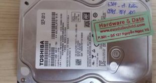 phục hồi dữ liệu Toshiba 1TB