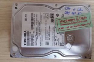 phục hồi dữ liệu Toshiba 1TB