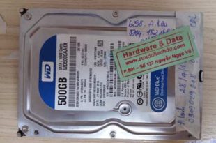 Phục hồi dữ liệu WD 500GB