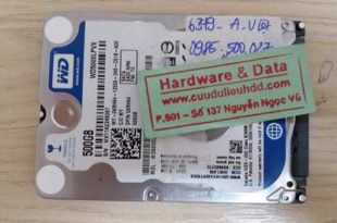 Lấy lại dữ liệu-WD 500GB