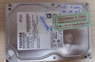 Khôi phục dữ liệu Toshiba 500GB