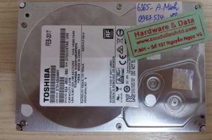 Khôi phục dữ liệu Toshiba 2TB