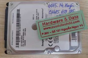 Lấy lại data ổ cứng seagate