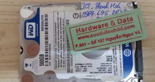 cứu dữ liệu HDD WD-500GB