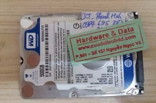 cứu dữ liệu HDD WD-500GB