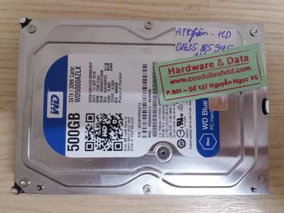 Lấy lại data-WD500GB