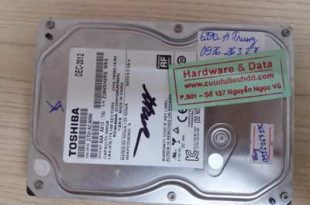 recover dữ liệu-Toshiba 500GB