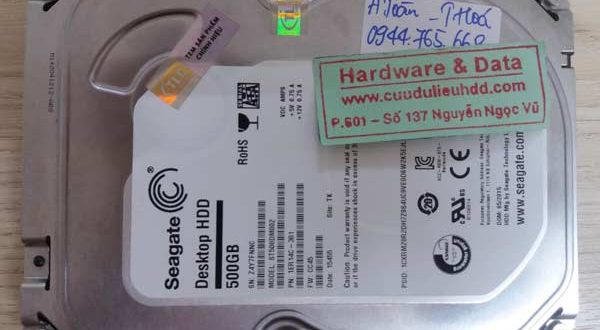 12-9 -2017 ổ cứng Seagate 160TB bị hỏng cơ