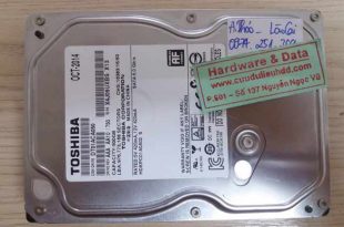 14-09-2017 ổ cứng Toshiba 500GB bị hỏng đầu từ