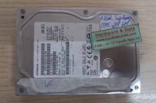 22-09-2017 ổ cứng Hitachi 500GB bị chết cơ