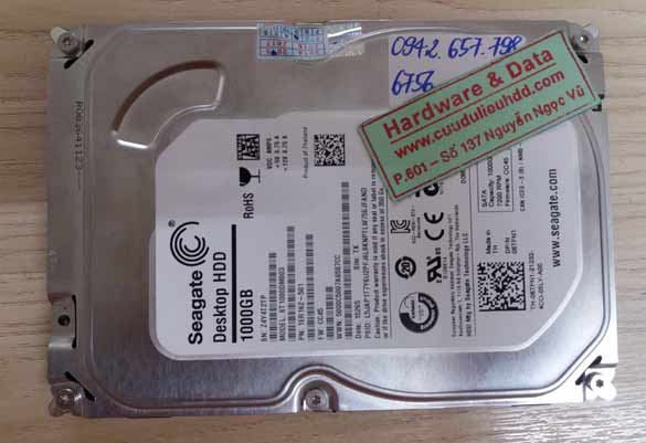 6783ổ cứng Seagate 1TB bị cháy nổ