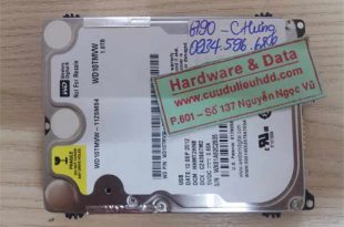 6790 ổ cứng Western 1TB hỏng đầu từ