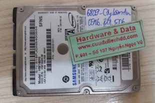 6809 ổ HDD Samsung 160GB lỗi đầu từ