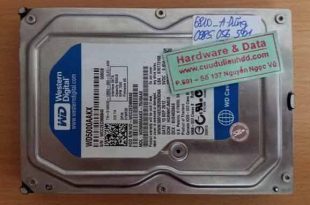 6810 ổ cứng desktop Western 500GB bị lỗi đầu từ