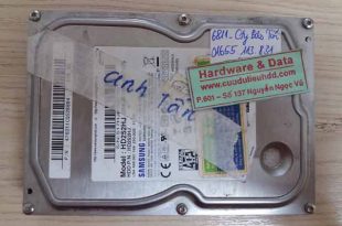 6811 Cứu đữ liệu ổ HDD Samsung 250GB hỏng cơ