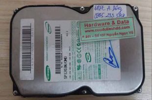 6817 ổ cứng Samsung 120Gb bị chết cơ