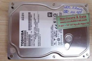 6820 ổ cứng Toshiba 1TB bị lỗi đầu từ