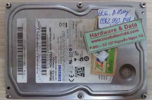 6836 ổ cứng Samsung 80GB bị hỏng cơ