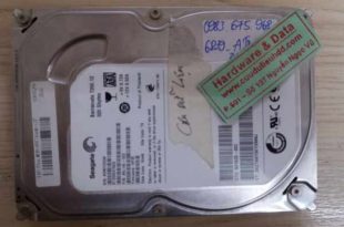 6839 ổ cứng Seagate 320GB bị chết cơ