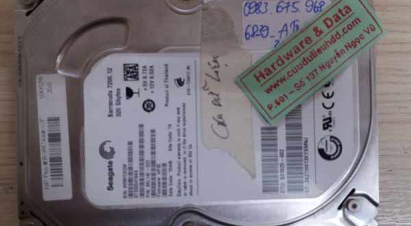 6839 ổ cứng Seagate 320GB bị chết cơ
