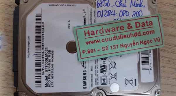 6856 ổ cứng Samsung 1TB đòi format
