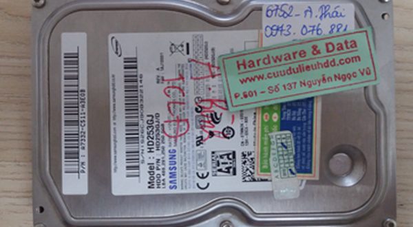 Ổ cứng samsung bị chết cơ