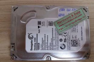 6844 ổ cứng Seagate 1TB hỏng đầu từ