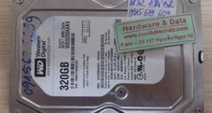 6852 ổ cứng Wesern 320GB bị cháy nổ