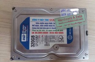 6861 ổ cứng Western 320GB không nhận