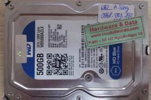 6862 ổ cứng Westen 500GB bị chết cơ