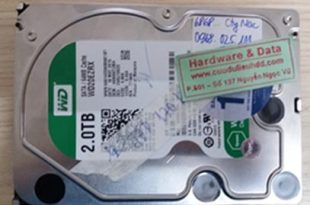 6868 HDD Western 2TB hỏng đầu từ