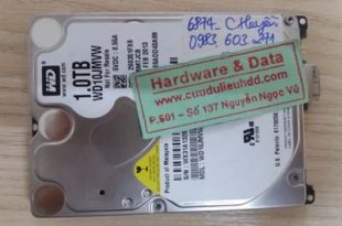 6874 ổ cứng Western 1TB bị đánh rơi