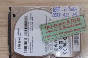 6883 ổ cứng Seagate 2TB bị xóa dữ liệu