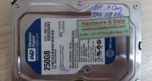 6897ổ cứng Destop 250GB lỗi đầu từ