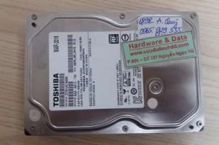 6898 ổ cứng Toshiba 500GB hỏng đầu từ